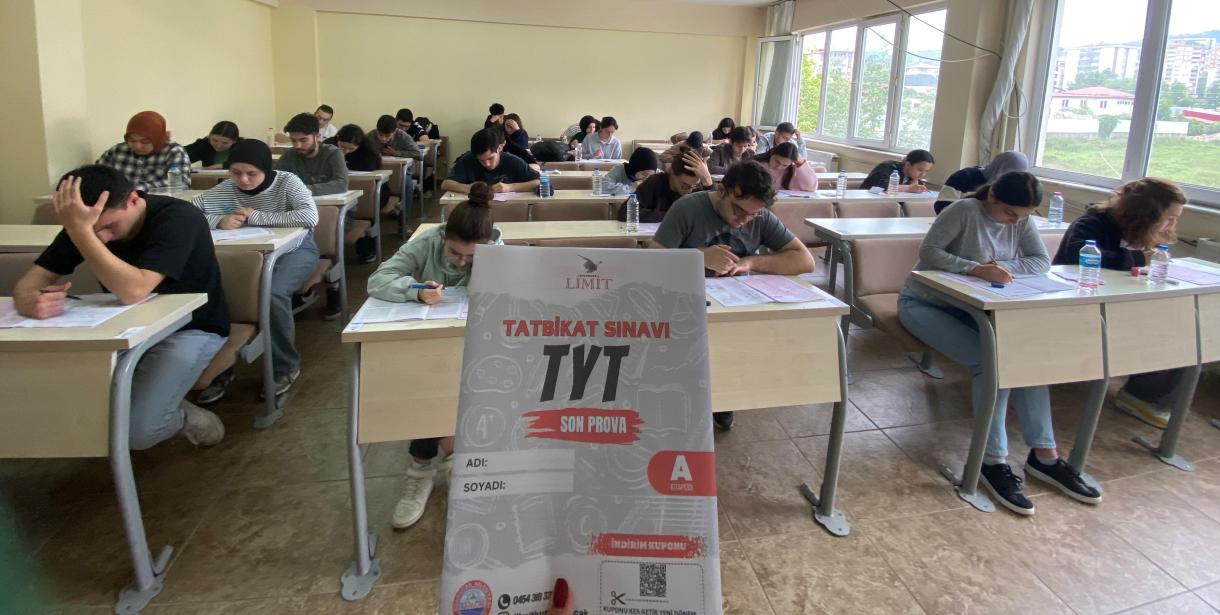 Bulancak Belediyesi - Limit Kurs Deneme Sınavı yoğun ilgi gördü