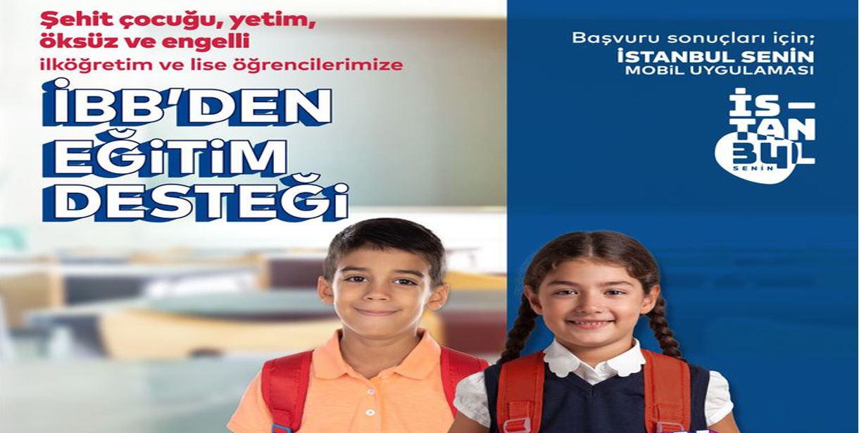 Sen Oku Diye İBB'den Destek