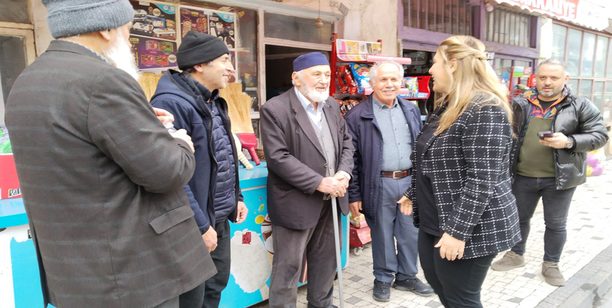 Elvan Işık Gezmiş Doğankent'i Ziyaret Etti