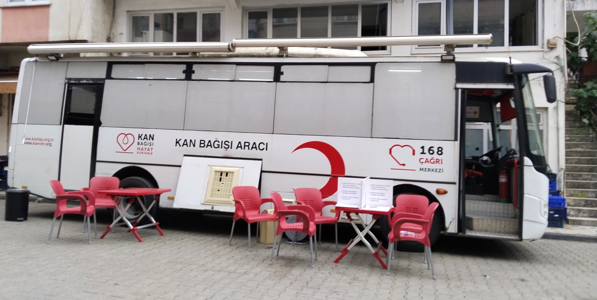 Doğankent'te kan bağışı kampanyası düzenlendi