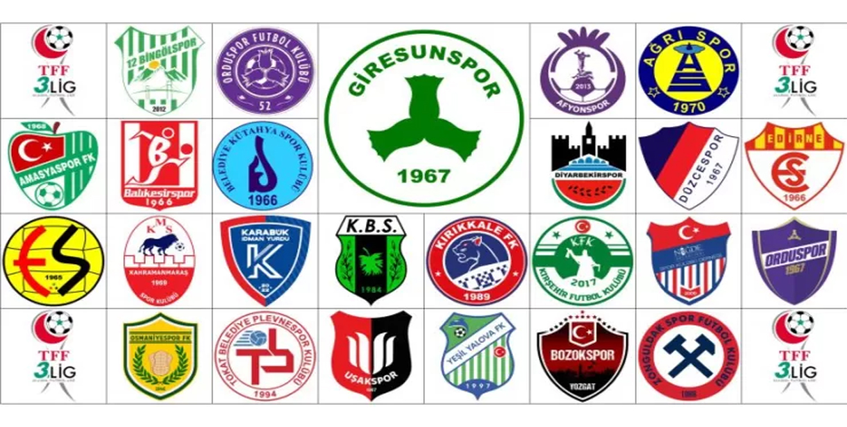 TFF 3. Lig'de 25 İl Merkezi Takımı