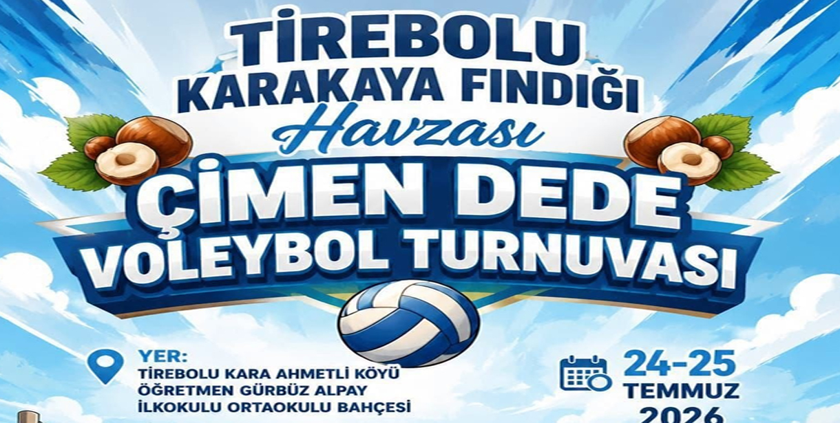 Tirebolu'da Çimen Dede Voleybolturnuvası Başlıyor